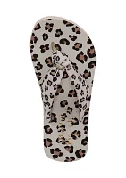 Leopard Riptide Flip Flop Sandals