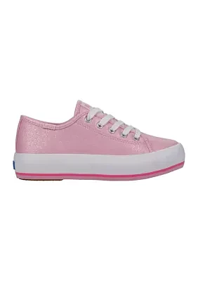 Big Kid Girls Triple Up Bottom Stripe Sneakers