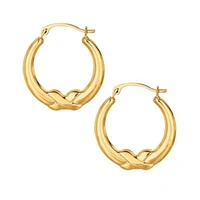 10Ky Hoop Earring