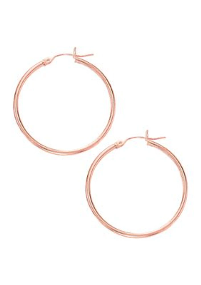 14Ky Hoop Earring