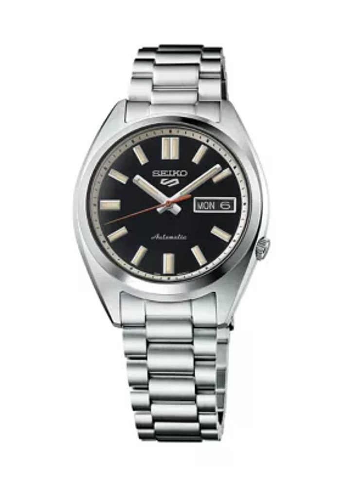 37.4 Millimeter Black Dial Watch