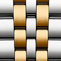 Alliance Two-Tone Stainless Steel Bracelet Watch