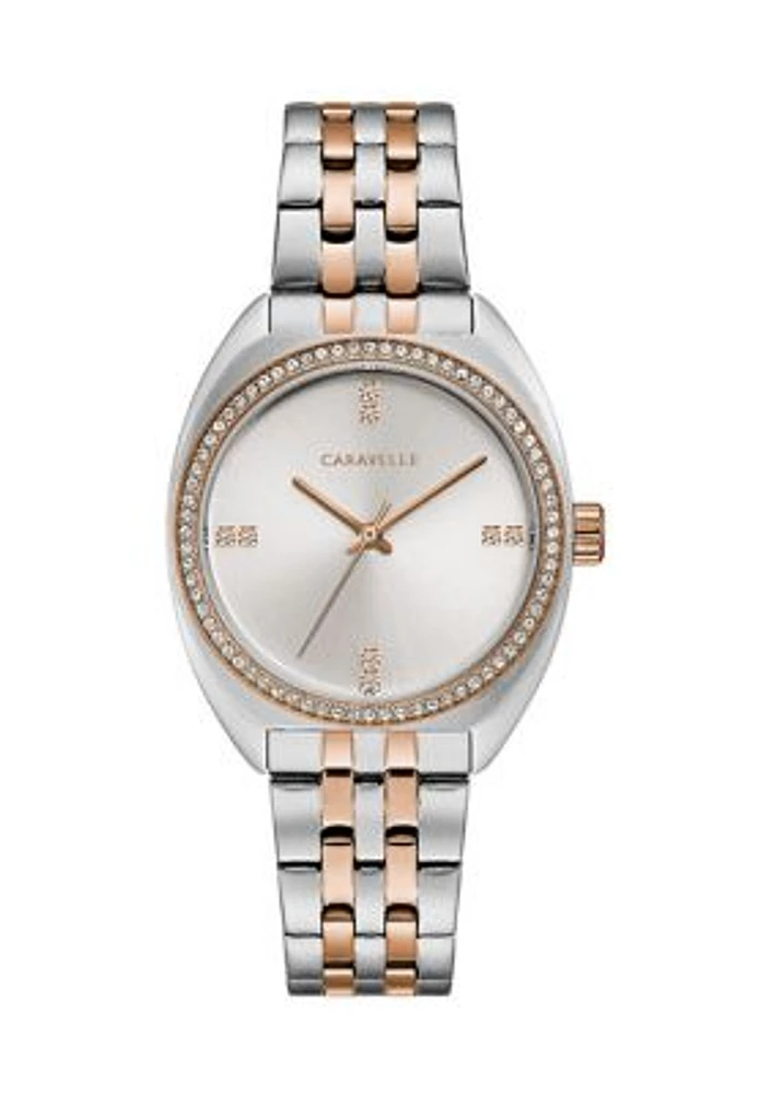 Retro Stainless Steel Bracelet Watch