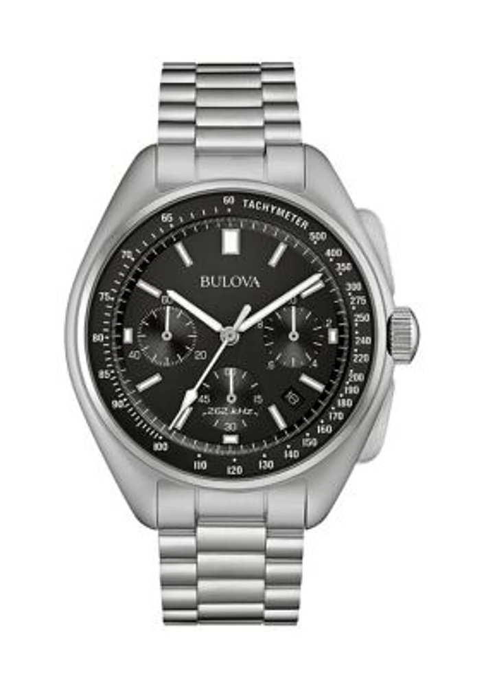 Lunar Pilot Chronograph Stainless Steel Bracelet Watch 