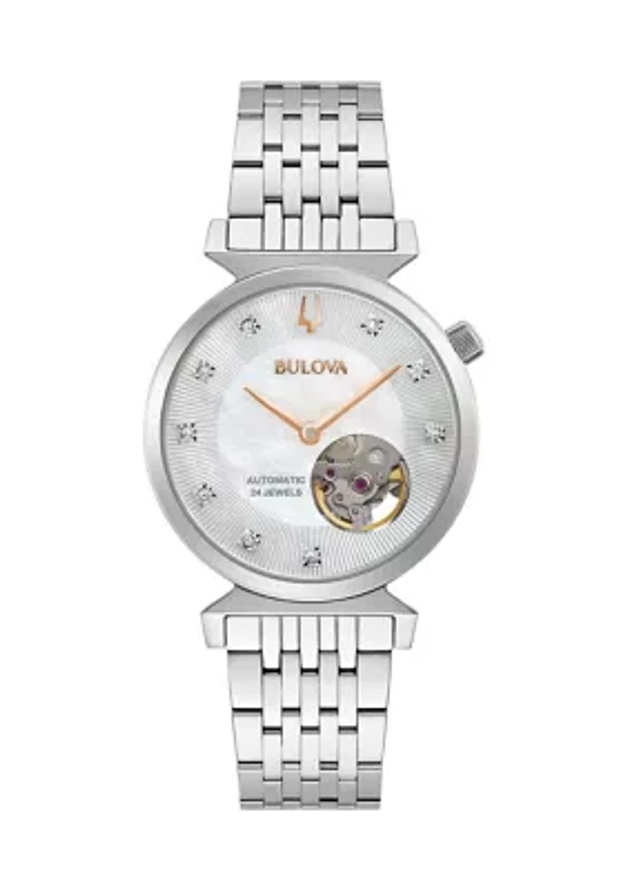 Women's Automatic Regatta Diamond Dial Watch
