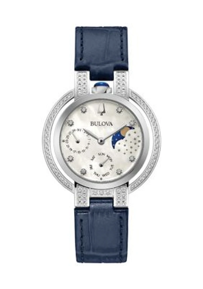 Rubaiyat Leather Strap Watch