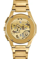 Men's CURV Progressive Gold Tone Watch
