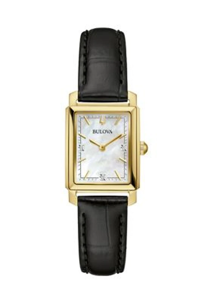 Women's 21 Millimeter Classic Sutton Black Strap Watch