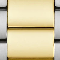 Surveyor Men's Automatic Two-tone Stainless Steel Bracelet Watch