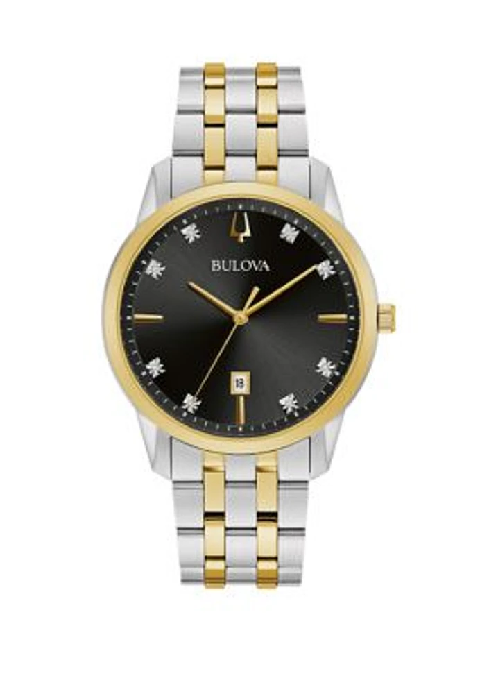 Men's Sutton 2 Tone Dial Watch