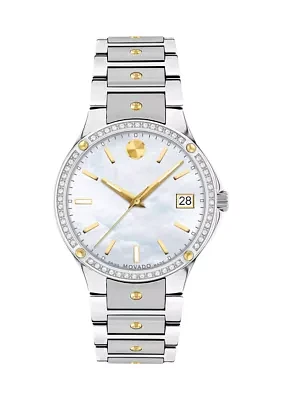 Two Tone Bracelet Watch
