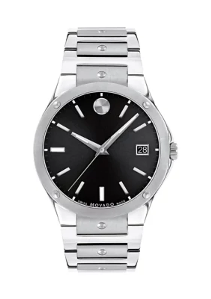 Men's Stainless Steel Bracelet Watch