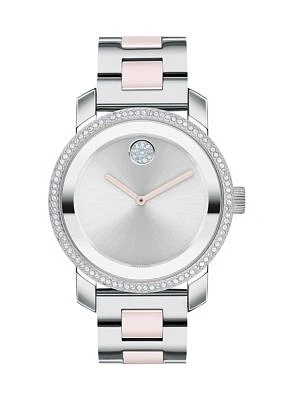 Silver Dial Bracelet Watch 