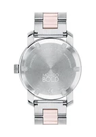 Silver Dial Bracelet Watch 