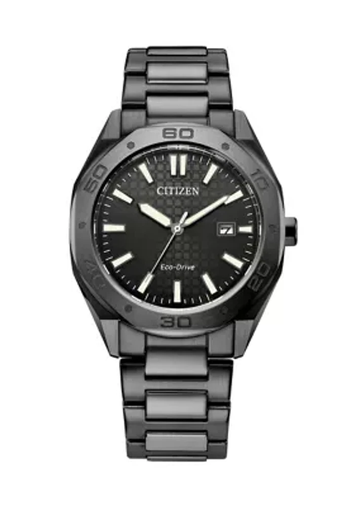 Men's Sport Casual Gray Stainless Steel Bracelet Watch