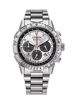 Men's Promaster Navihawk Silver-Tone Bracelet Watch