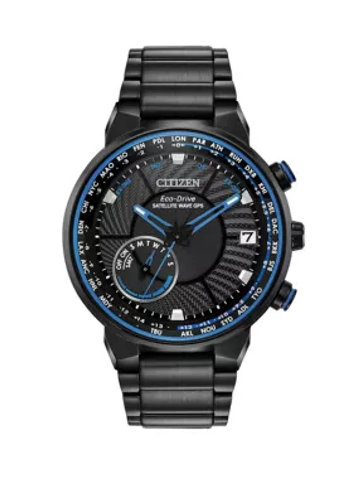 Eco Drive Mens Satellite Wave GPS Freedom Watch