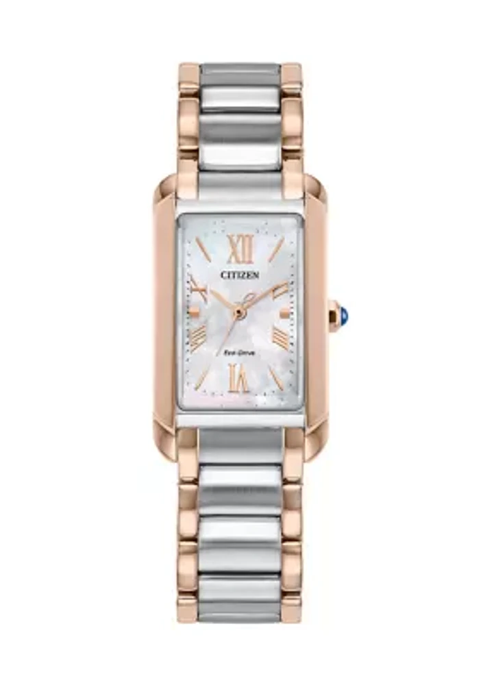 Ladies Classic Bianca Two-Tone Bracelet Watch, 32.4 mm