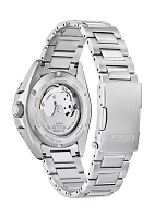 Men's Sport Luxury Auto Sport Silver Tone Stainless Steel Bracelet Watch 