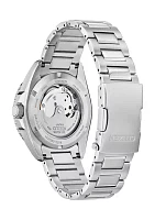 Men's Sport Luxury Auto Sport Silver Tone Stainless Steel Bracelet Watch 