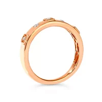 Ring featuring  1/8 ct. t.w. Nude Diamonds™ set 14K Honey Gold™