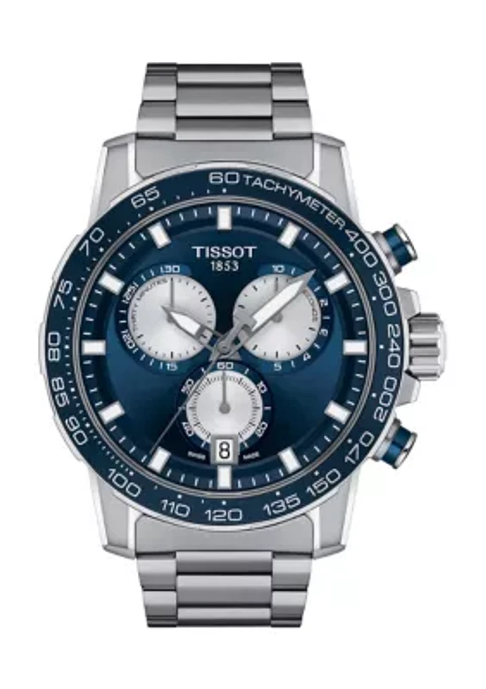 Men's Supersport Chrono Watch in Stainless Steel