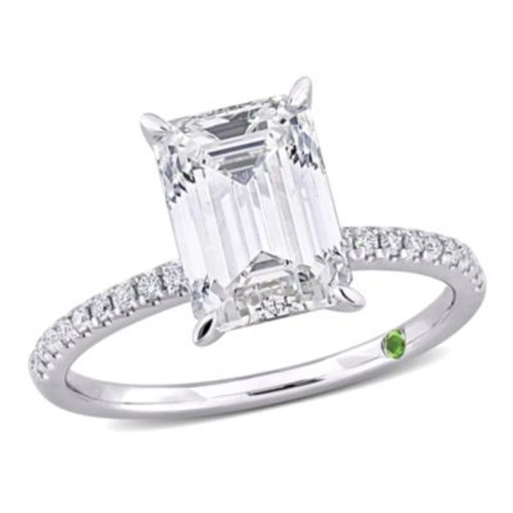 3.11 ct. t.w. Lab Grown Diamond Engagement Ring 14K White Gold