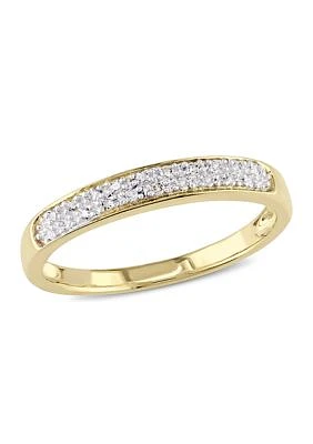 1/10 ct. t.w. Diamond Anniversary Band 10K Yellow Gold