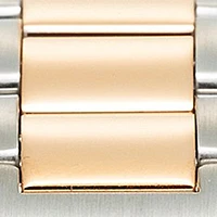 Men's Two-Tone Blue Dial Watch