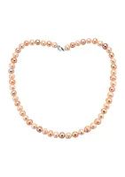Sterling Silver Multi Hued Freshwater Pearl Set