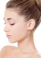 Sterling Silver Multi Hued Freshwater Pearl Set