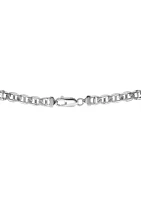 24'' Sterling Silver Chain Necklace