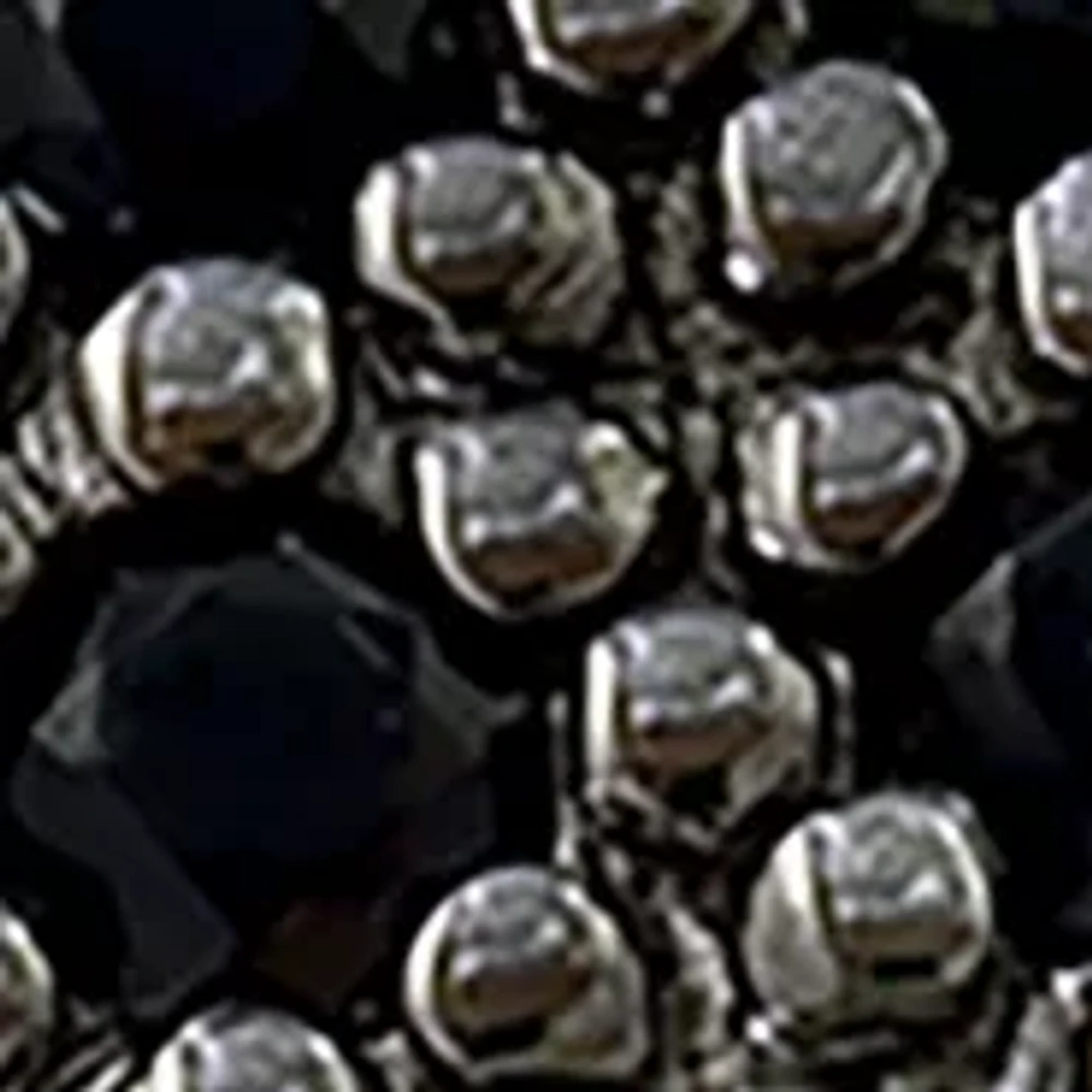 925 Sterling Silver Black Spinel Ring