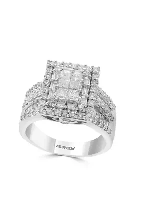 1.33 ct. t.w. Diamond Ring 14K White Gold