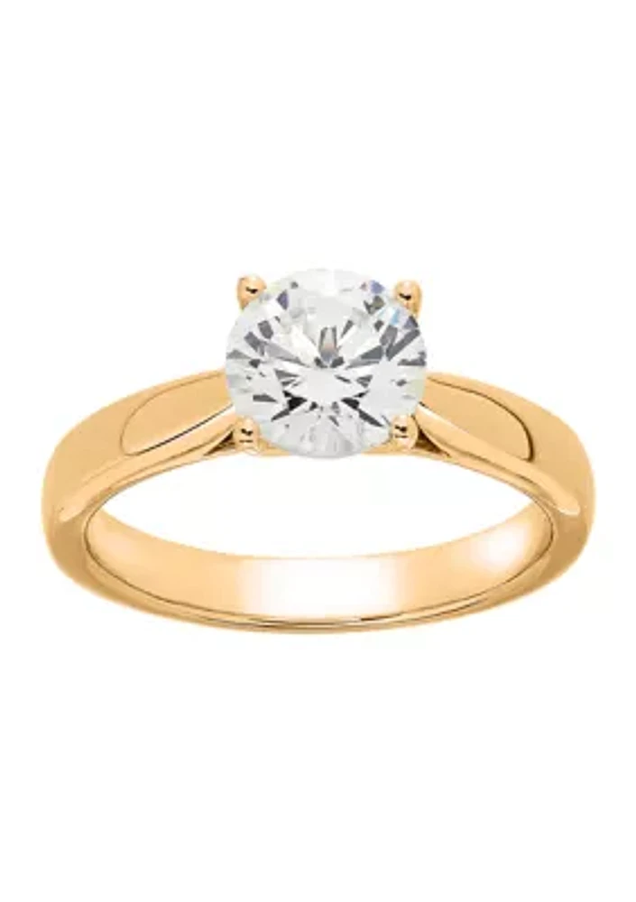 Grown With Love / ct. t.w. Lab Grown Diamond Solitaire Ring in 14K Gold