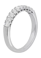 3/4 ct. t.w. Lab Grown Diamond Band Ring in 10K White Gold