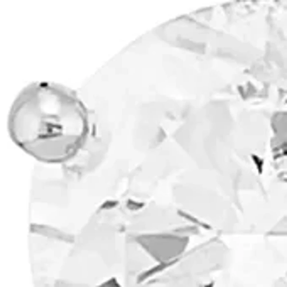 1/2 ct. t.w. Diamond Necklace in 14K White Gold with 18" Rope Chain