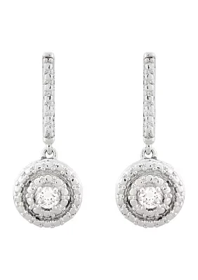 10 ct. t.w. Lab Grown Diamond Earrings in Sterling Silver