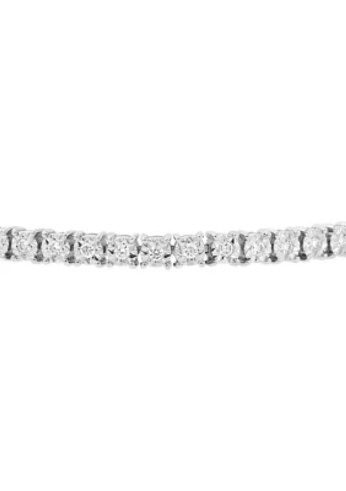 1 ct. t.w. Lab Grown Diamond Bracelet in Sterling Silver