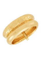 Double Tube Band Ring in 10K Yellow Gold