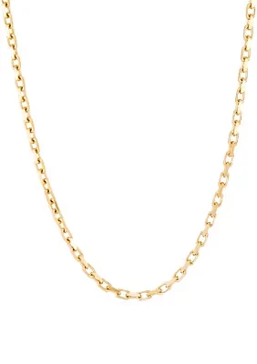 Forzantina Chain Necklace in Gold Over Sterling Silver