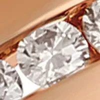 Ring featuring 1/2 ct. t.w. Nude Diamonds™ set in 14K Strawberry Gold®