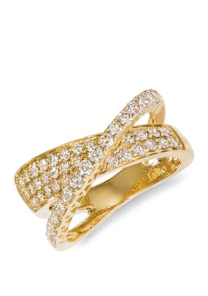 1 ct. t.w. Nude Diamonds™ Ring in 14k Honey Gold™
