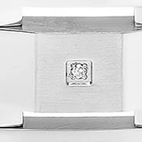 1/10 ct. t.w. Diamond Link Bracelet in Stainless Steel