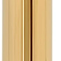 Rounded Crucifix Pendant Necklace in Two-Tone Stainless Steel