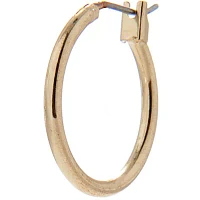 Set of Three Gold-Tone Hoop Earrings