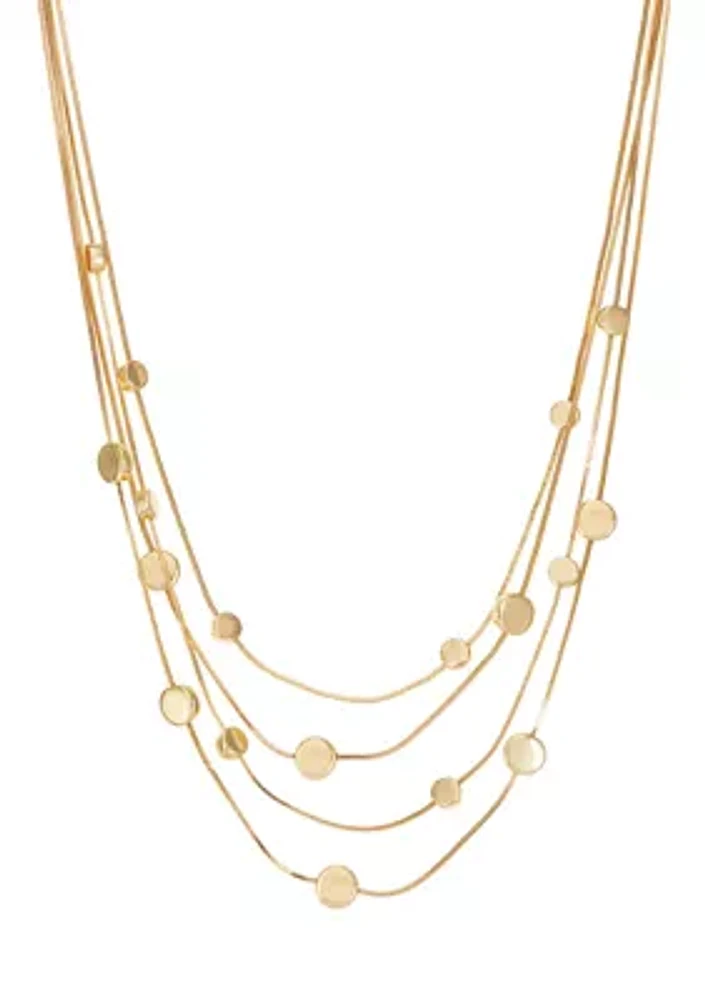 Multi Row Necklace