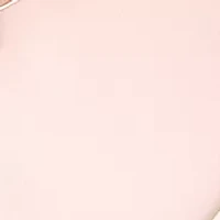 Quartz Round Pink Ceramic Link with Rose Gold-Tone Metal Alloy Watch