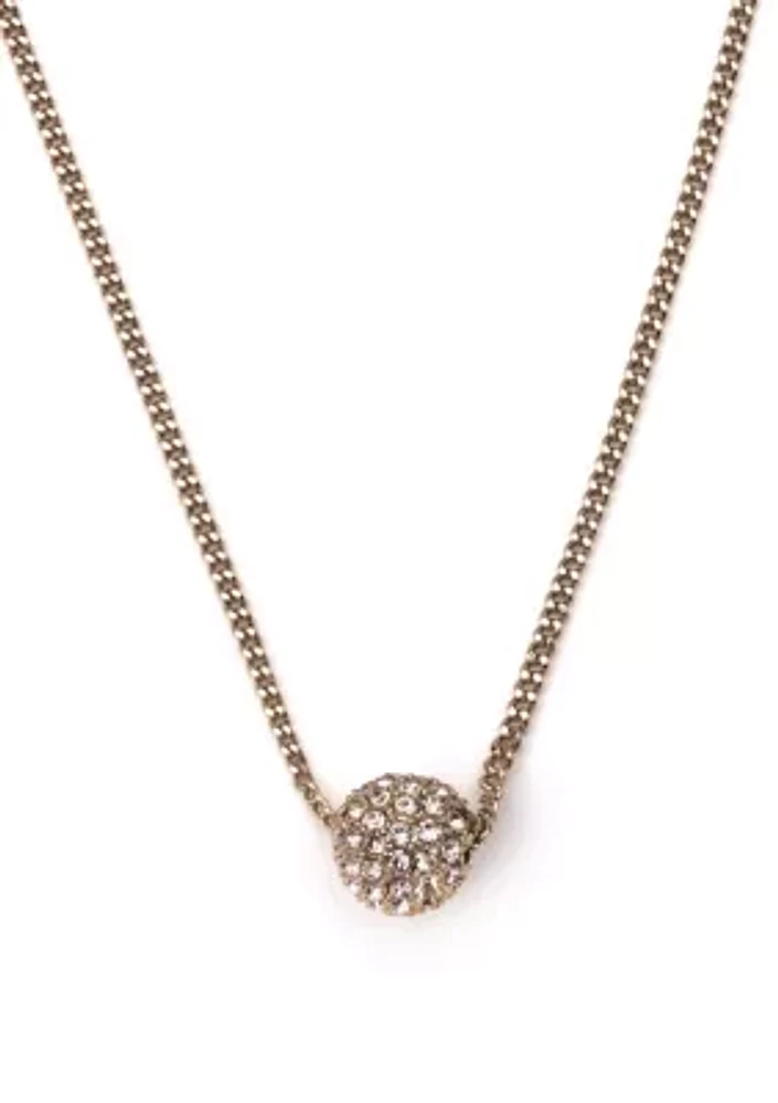 Fireball Pendant Necklace