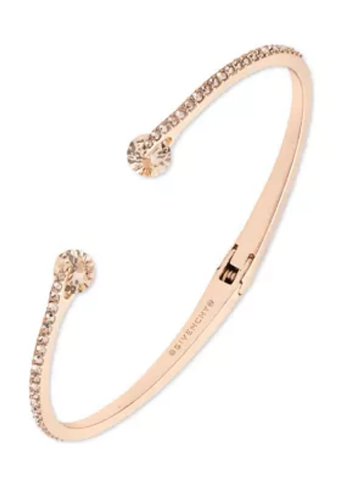 Silk Pavé Cuff Bracelet